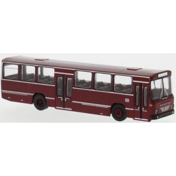 Büssing 120N, Omnibus Deutsche Bundesbahn, weinrot, Baujahr 1970