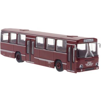 MAN-Büssing BS 120N, Omnibus Regionalverkehr Hannover, weinrot, Baujahr 1972