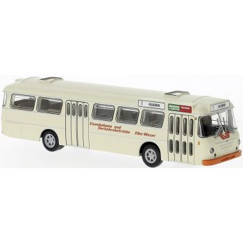 Büssing Senator Omnibus der EVB - Eisenbahnen und Verkehrsbetriebe Elbe-Weser GmbH - Zeven, Baujahr 1962