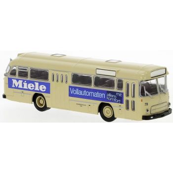 Magirus Saturn II, Stadtwerke Bielefeld mit Miele Vollautomaten - Werbung