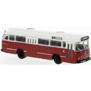 Magirus Saturn II Omnibus, Feuerwehr Hamburg, rot/weiß, Baujahr 1960