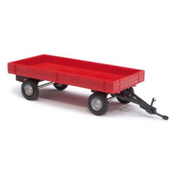 Anhänger Gummiwagen, rot, Baujahr 1958