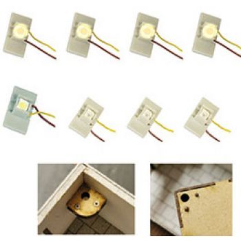 Beleuchtungs-Set für Kubushäuser
