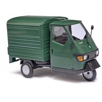 Piaggio Ape 50 mit Kastenaufbau, grün