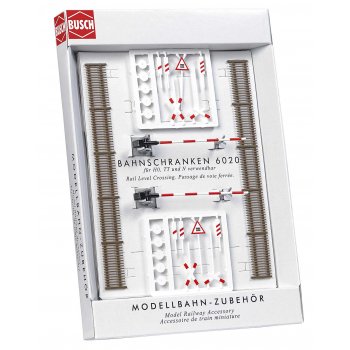 Bahnschrankensortiment mit Zubehör