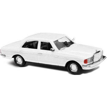 Mercedes-Benz W123 Limousine, weiß, Bausatz, Baujahr 1977