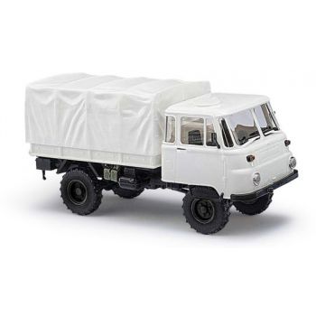 Robur LO 2002 A Pritsche/Plane, weiß, Bausatz