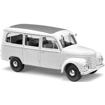 Framo Bus, Baujahr 1954, weiß, Bausatz