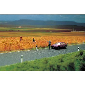 Asphalt-Landstraße 6,6 cm breit, 1m lang