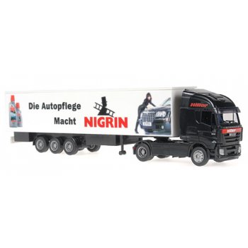 Iveco Stralis Modell 2007 Sattelzug, Hiller Spedition, Lüneburg, Nigrin