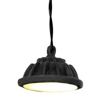 Hängende Industrieleuchte modern, LED weiß