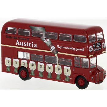 AEC Routemaster, London Transport-Austria Wine, rot, Baujahr 1965, England
