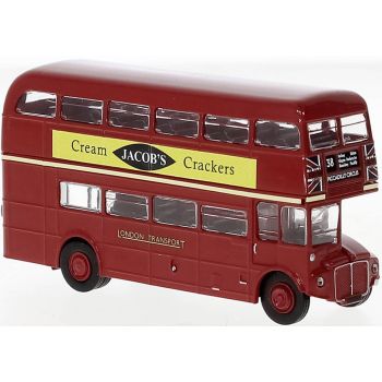 AEC Routemaster, Omnibus London - Cream Jacobs Crackers, Baujahr 1965