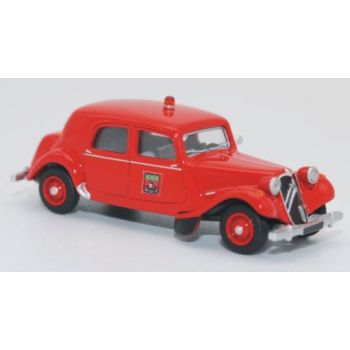 Citroen Traction 11B, Pompiers, Feuerwehr Paris, Frankeich, Baujahr 1952