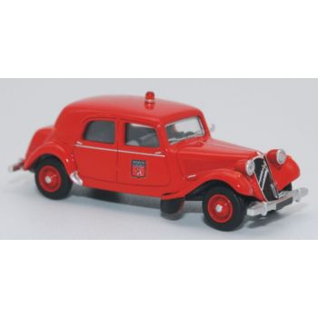 Citroen Traction 11B, Pompiers, Feuerwehr Lyon, Frankeich, Baujahr 1952