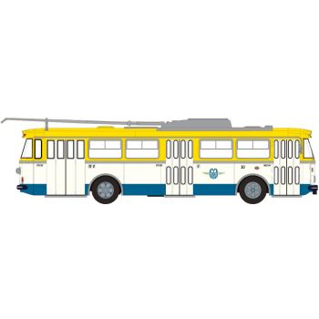 Skoda Tr9 Oberleitungsomnibus aus Marienbad, Ostrava, Tschechien, Baujahr 1962