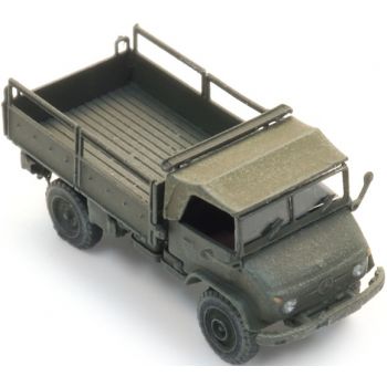 Mercedes-Benz, Unimog 404s, Bundeswehr, Pritsche offen, oliv, Spur N