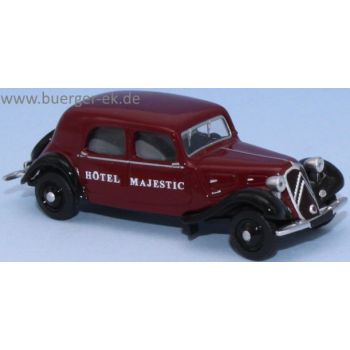 Citroen Traction 11A, Hotel Majestic, Baujahr 1935