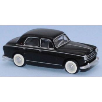 Peugeot 403, schwarz, Luxusversion mit Weißwandreifen, Baujahr 1960