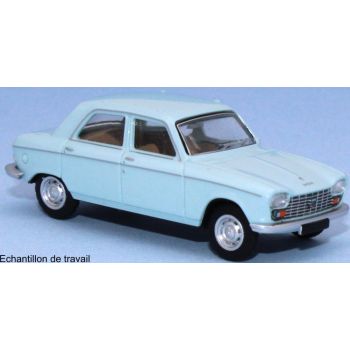 Peugeot 204 Limousine, pstellblau, Baujahr 1968