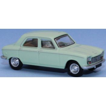 Peugeot 204, Baujahr 1968, Farbdesign Wildwasser