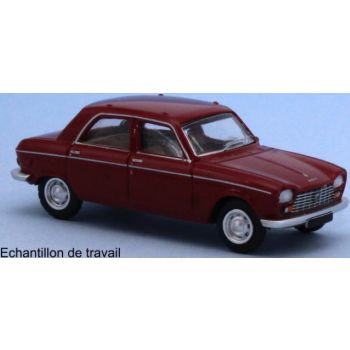 Peugeot 204 Limousine, purpurrot, Baujahr 1968