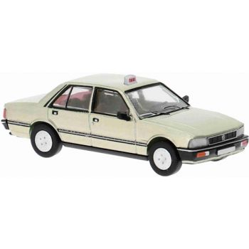 Peugeot 505 Limousine, Taxi, beige, Baujahr 1979-1985, (Modell von PCX)