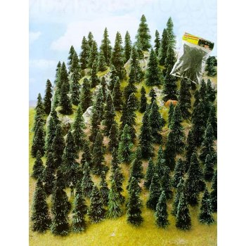 Stecktannen, 100 Stück, 6-11 cm hoch