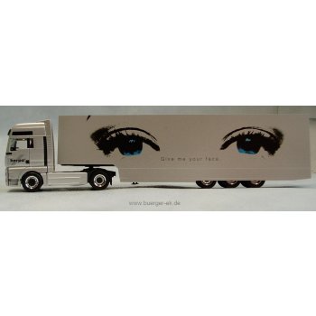 MAN TGA Jumbokoffersattelzug Give me face