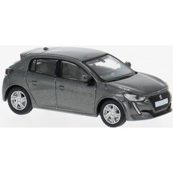 Peugeot 208 II, platingrau metallic, Baujahr 2019-2023, (Modell von PCX)