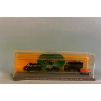 BGS-Set 50 Jahre, Unimog S404, Munga, VW T4
