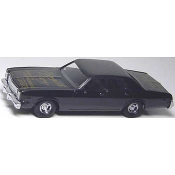 Plymouth Fury, Nürnberger Spielwarenmesse 1993 - Praline Messemodell, schwarz