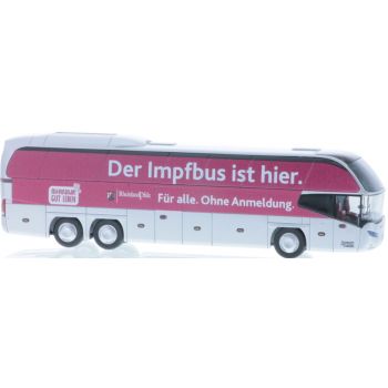 Neoplan Cityliner C 07, Bohr Reisen - Impfbus, Der Impfbus ist hier. Für alle Ohne Anmeldung.