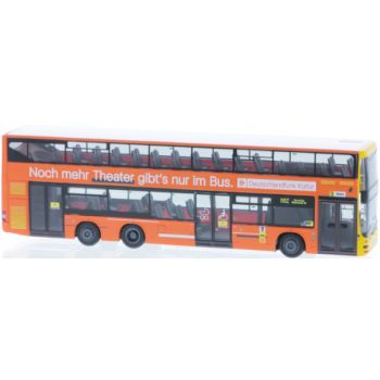 MAN Lions City DL 07, BVG - Berliner Verkehrsgesellschaft - Deutschlandfunk Kultur - Noch mehr Theater gibt's nur im Bus. - Berlin