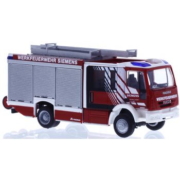 IVECO Magirus HLF Team Cab, Werkfeuerwehr Siemens Erlangen, Bayern