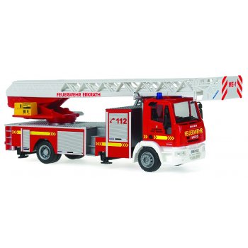 Iveco Magirus DLK M 32 L, Feuerwehr Erkrath, in Dekobox !