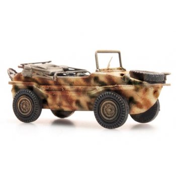 VW 166 K2s Schwimmwagen, Tarnung, Wehrmacht