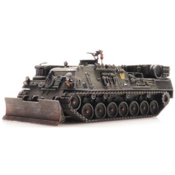 Leopard B 1 ARV, Verladung, Belgien