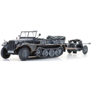 Wehrmacht Sd.Kfz 10 + PAK 38, Winter