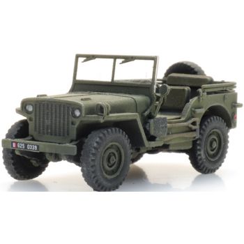 FR M201 Hotchkiss Jeep green, Frankreich