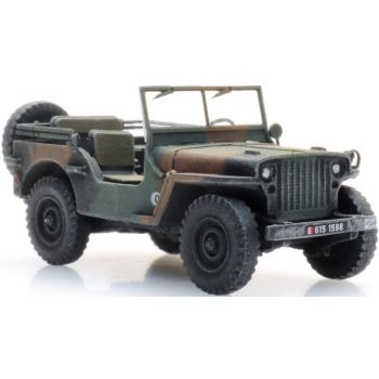 FR M201 Hotchkiss Jeep camo, Frankreich