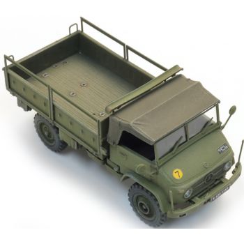 Mercedes-Benz Unimog 404s, Pritschenwagen, grün, Französische Streitkräfte