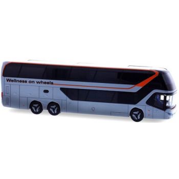 Neoplan Skyliner 11, Vorführdesign 2024, Wellness on wheels, MAN Werbemodell