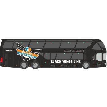 Neoplan Skyliner 11, Lehner, Mannschaftsbus Steinbach Black Wings Linz, Eishockeymannschaft aus Linz, Oberösterreich