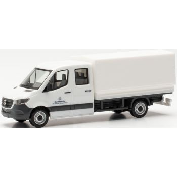 Mercedes-Benz Sprinter 18 Doppelkabine Pritsche/Plane, Bundeswehr Fuhrpark Service