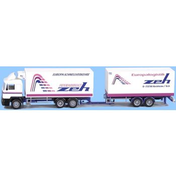 MAN F2000 Evo Kofferhängerzug, Spedition Zeh