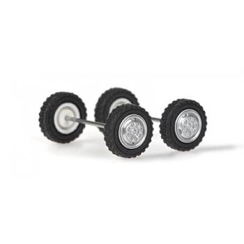 Single-Geländereifensatz mit Felgen, 2 Satz