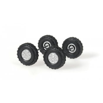 MAN Geländereifen mit Felgen (4 Reifen)