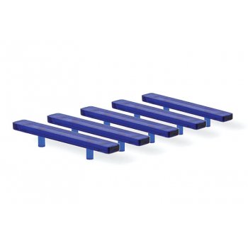 LED Blaulichtbalken, geeignet für Transporter und RTW (5 Stück)