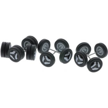 Rädersatz silber, Neoplan-Felge 2022